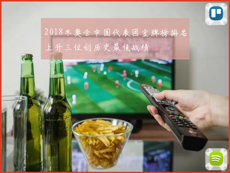 2018冬奥会中国代表团金牌榜排名上升三位创历史最佳战绩
