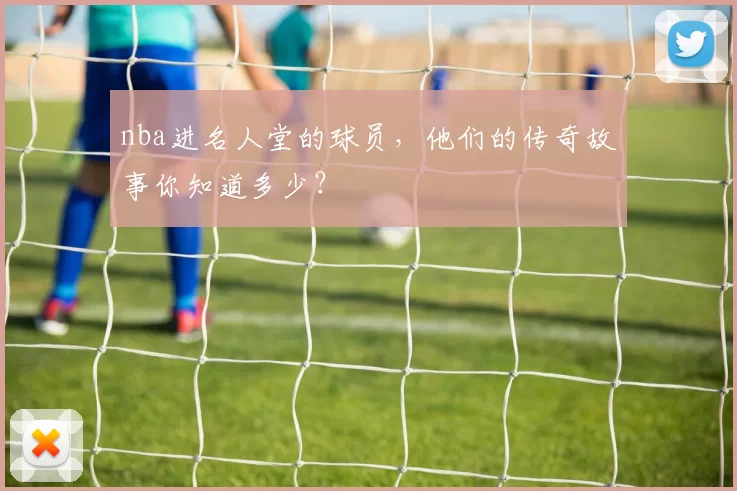 nba进名人堂的球员，他们的传奇故事你知道多少？